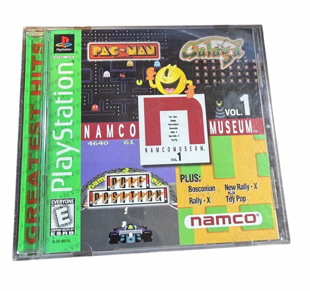Namco Museum Vol. 1 (Sony PlayStation 1, PS1) CIB Tested